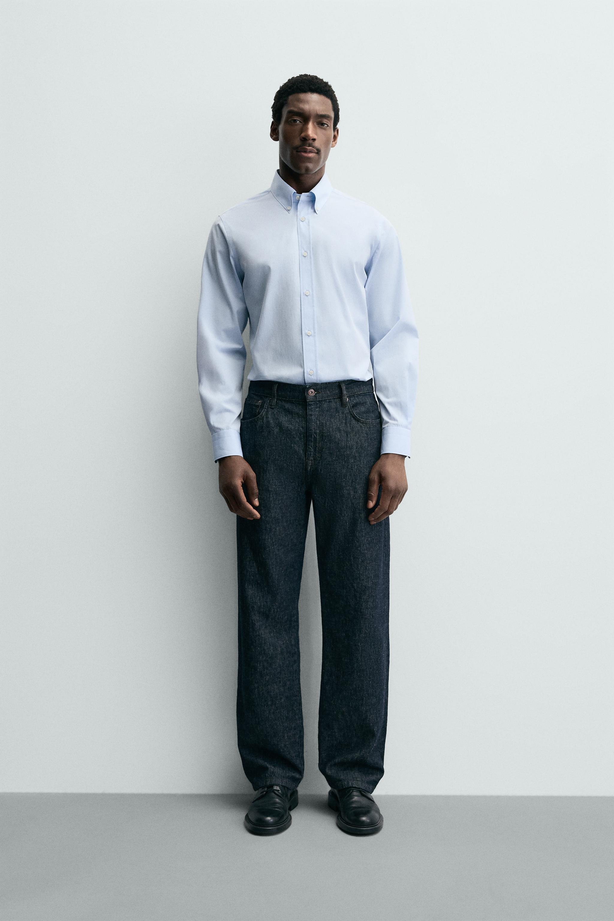CHEMISE SLIM FIT COTON